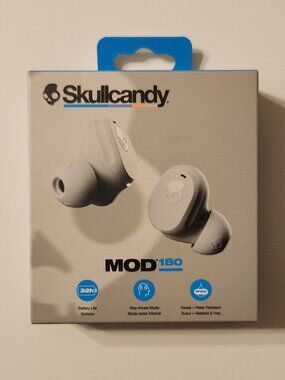 Skullcandy MOD 180 Sweat+Water Resistant, Stay-Aware Mode, Auto On/Connect F/Shi